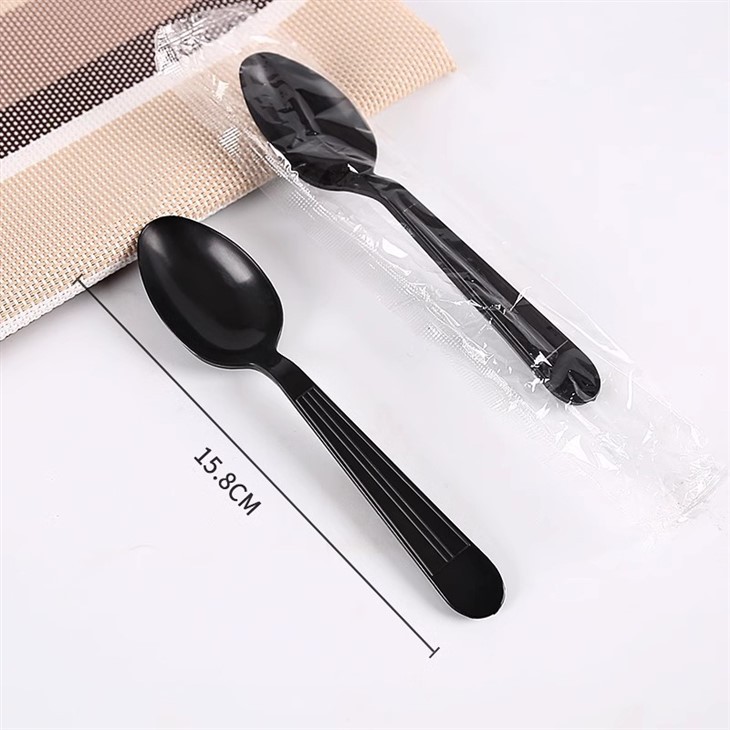 Wrapped Plastic Spoons